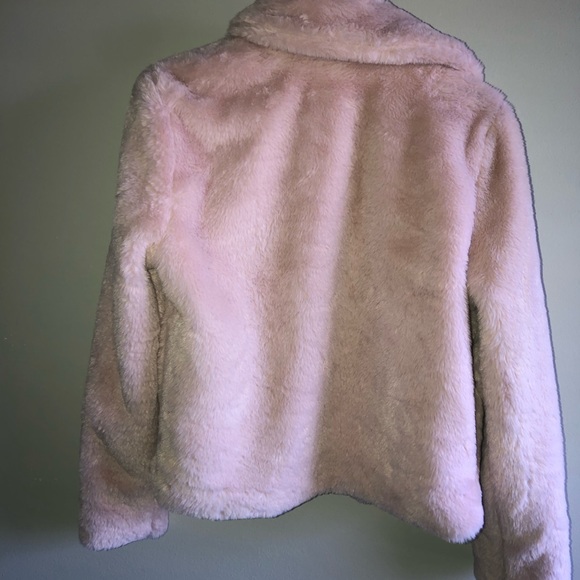 Pink Fuzzy Coat - Picture 4 of 4